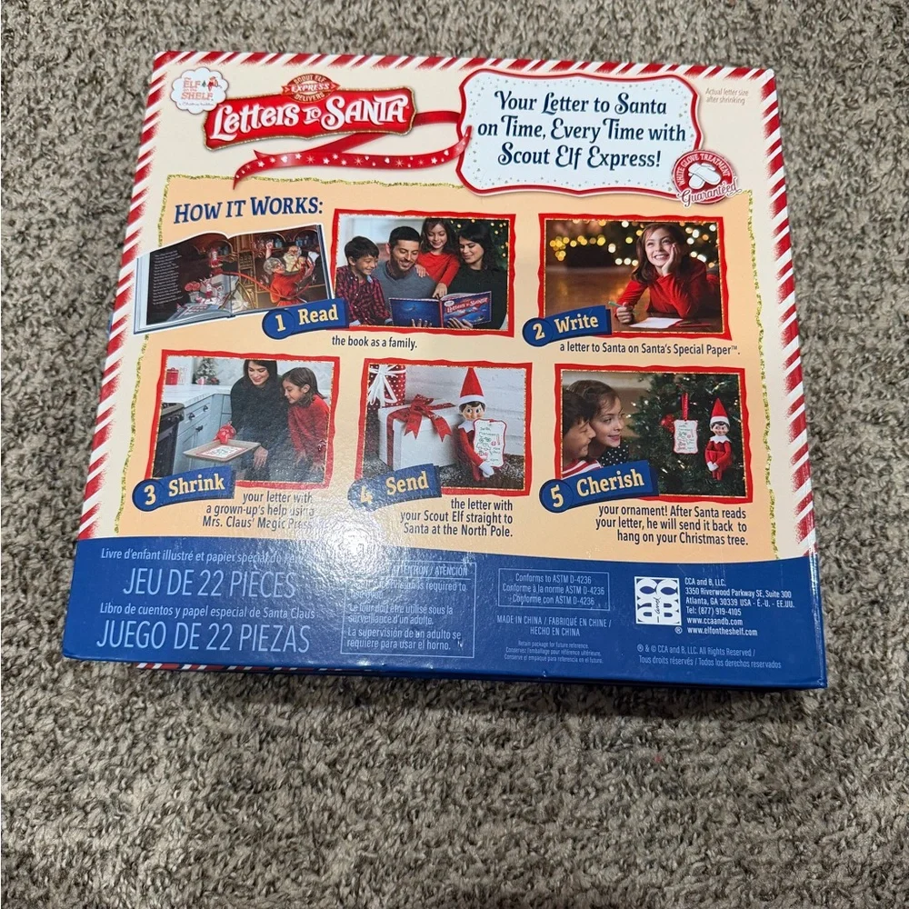 Elf on the Shelf Letters to Santa Kit - Picture 4 of 4